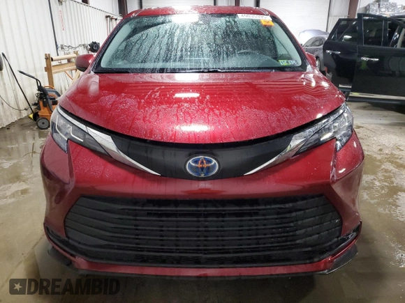 2023 Toyota Sienna LE with VIN 5TDKRKEC3PS143013, listed as a Copart auction lot 49035395 with 54,341 mi miles and Salvage Title. Bid and sale history available at carsss.com. Image 5.