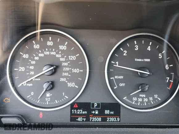 2018 BMW X1 sDrive28i with VIN WBXHU7C34J5H42983, listed as a Copart auction lot 49163645 with 73,508 mi miles and Salvage Title. Bid and sale history available at carsss.com. Image 9.