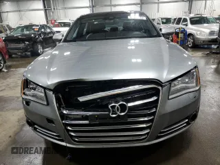 2014 Audi A8 3.0T z VIN WAURGAFD7EN005416, wystawiony jako Copart lot #42625745 z przebiegiem 141 244 mil mil oraz Szkoda całkowita • Salvage title. Historia ofert i sprzedaży dostępna na DreamBid. Obrazek 5.