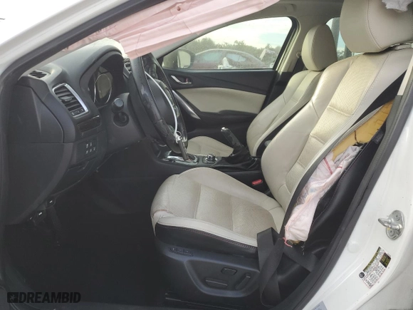 2015 Mazda Mazda6 i Grand Touring with VIN JM1GJ1W60F1173470, listed as a Copart auction lot 83457864 with 145,379 mi miles and Salvage Title. Bid and sale history available at carsss.com. Image 7.