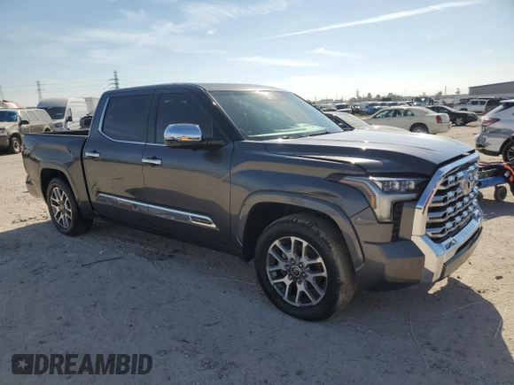 2023 Toyota Tundra 1794 Edition with VIN 5TFMA5AB1PX020609, listed as a Copart auction lot 78865424 with Not provided miles and Non repairable. Bid and sale history available at DreamBid. Image 4.