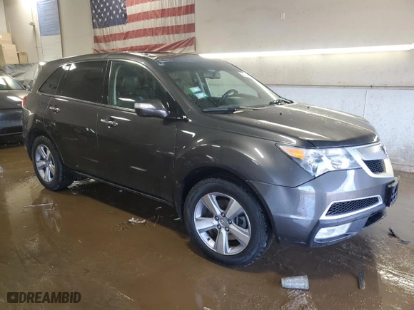 2012 Acura MDX Tech Pkg with VIN 2HNYD2H30CH540038, listed as a Copart auction lot 50948495 with 171,996 mi miles and Salvage Title. Bid and sale history available at carsss.com. Image 4.