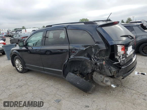 2015 Dodge Journey SXT with VIN 3C4PDDBG9FT526241, listed as a Copart auction lot 67719514 with 113,801 mi miles and Salvage Title. Bid and sale history available at DreamBid. Image 2.