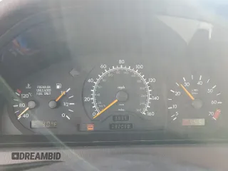 1996 Mercedes-Benz C with VIN WDBHA28E7TF319617, listed as a Copart auction lot 80874744 with 92,068 mi miles and Salvage Title. Bid and sale history available at carsss.com. Image 9.