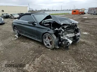 2017 Mercedes-Benz C 300 with VIN WDDWK4JB0HF498145, listed as a Copart auction lot 46093645 with 64,991 mi miles and Salvage Title. Bid and sale history available at DreamBid. Image 10.