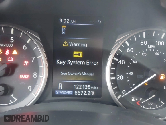 2020 Infiniti Q50 Luxe with VIN JN1EV7APXLM205739, listed as a IAAI auction lot 42084427 with 122,135 mi miles and . Bid and sale history available at DreamBid. Image 15.