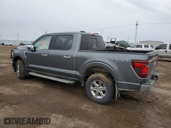 2024 Ford F-150 XLT with VIN 1FTEW3LP6RKF69984, listed as a Copart auction lot 47840155 with 2,188 mi miles and Salvage Title. Bid and sale history available at carsss.com. Image 2.