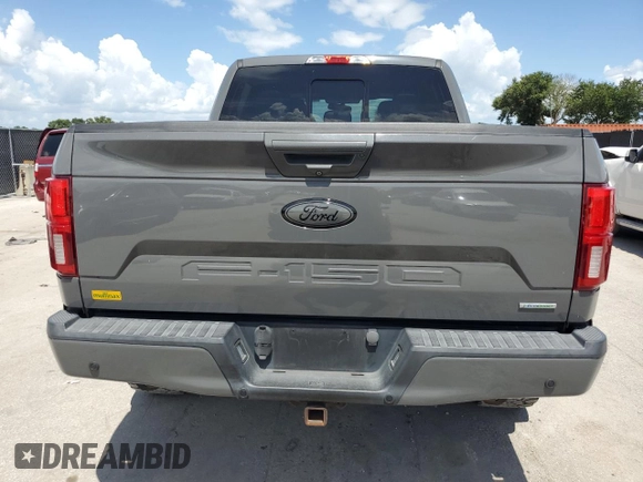 2018 Ford F-150 XL with VIN 1FTEW1EG6JFD93727, listed as a Copart auction lot 65403215 with 187,340 mi miles and Clean title. Bid and sale history available at DreamBid. Image 6.
