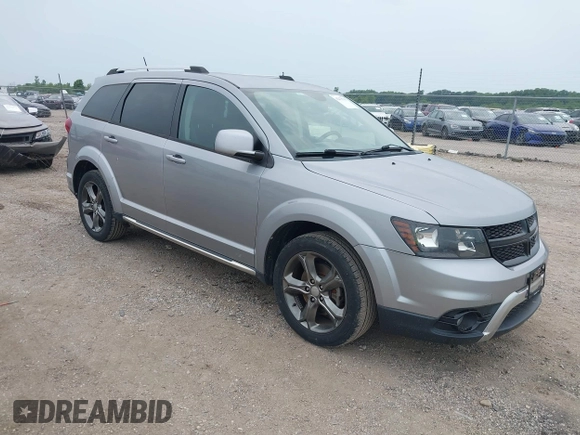 2015 Dodge Journey Crossroad with VIN 3C4PDDGG6FT749345, listed as a IAAI auction lot 42479795 with 108,392 mi miles and . Bid and sale history available at DreamBid. Image 1.
