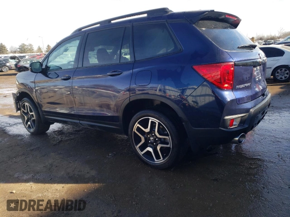 2023 Honda Passport Elite with VIN 5FNYF8H09PB038438, listed as a Copart auction lot 42435065 with 8,971 mi miles and Salvage Title. Bid and sale history available at carsss.com. Image 2.