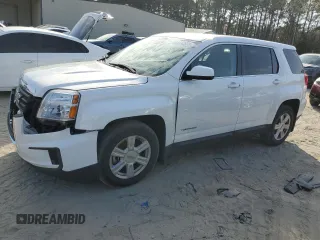 2016 GMC Terrain SLE with VIN 2GKALMEK1G6306854, listed as a Copart auction lot 51112835 with 64,582 mi miles and Salvage Title. Bid and sale history available at carsss.com. Image 1.