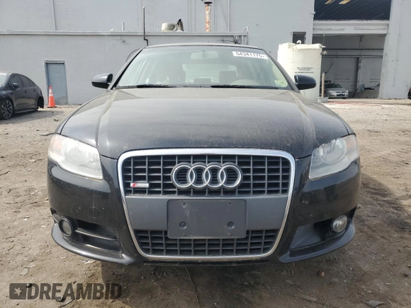 2008 Audi A4 2.0T with VIN WAUDF78E48A021736, listed as a Copart auction lot 54341175 with 184,165 mi miles and Clean Title. Bid and sale history available at carsss.com. Image 5.