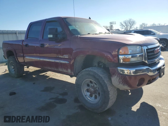 2007 GMC Sierra 2500HD SLT z VIN 1GTHK23D07F160281, wystawiony jako Copart lot #81633164 z przebiegiem 222 876 mil mil oraz Szkoda całkowita • Salvage title. Historia ofert i sprzedaży dostępna na DreamBid. Obrazek 4.
