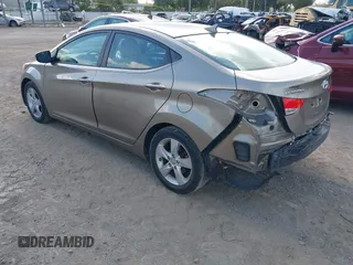 2013 Hyundai Elantra GLS with VIN 5NPDH4AE8DH329985, listed as a IAAI auction lot 42685574 with 55,906 mi miles and . Bid and sale history available at DreamBid. Image 3.