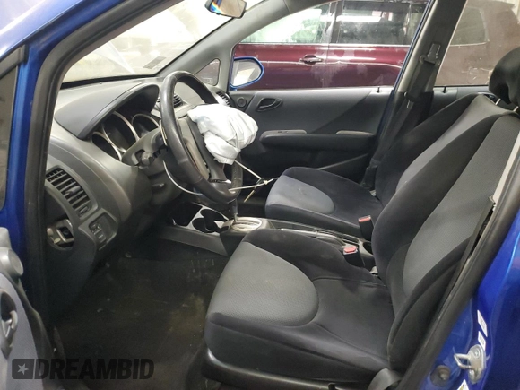 2008 Honda Fit Sport with VIN JHMGD38678S036943, listed as a Copart auction lot 48929485 with 152,950 mi miles and Salvage Title. Bid and sale history available at carsss.com. Image 7.