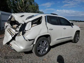 2017 GMC Acadia Denali with VIN 1GKKNPLS8HZ195101, listed as a Copart auction lot 46375685 with Not Provided miles and Salvage Title. Bid and sale history available at DreamBid. Image 3.