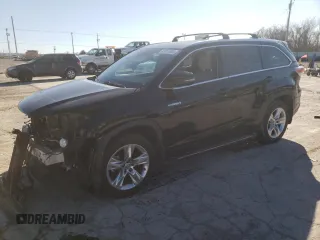 2015 Toyota Highlander Hybrid Limited with VIN 5TDDCRFH3FS009226, listed as a Copart auction lot 43311863 with 144,887 mi miles. Bid and sale history available at carsss.com. Image 1.