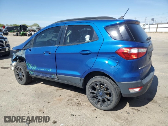 2019 Ford EcoSport Titanium with VIN MAJ6S3KL3KC254628, listed as a Copart auction lot 52992875 with 41,057 mi miles and Salvage Title. Bid and sale history available at DreamBid. Image 2.