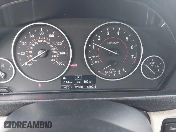 2016 BMW 3 Series 328i with VIN WBA8E9C59GK648626, listed as a IAAI auction lot 41954172 with 72,660 mi miles and . Bid and sale history available at DreamBid. Image 15.