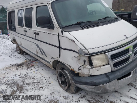 1999 Dodge Cargo Conversion with VIN 2B6HB11Y8XK563608, listed as a IAAI auction lot 41726411 with 199,239 mi miles and . Bid and sale history available at DreamBid. Image 6.