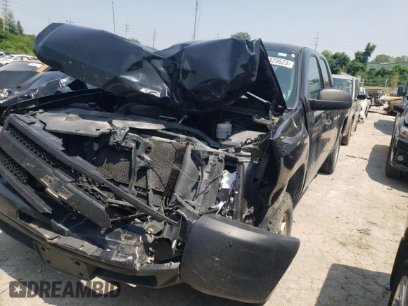 2011 Chevrolet Silverado 1500 Work Truck with VIN 1GCRCPEX9BZ276544, listed as a Copart auction lot 54325623 with 287,261 mi miles and Salvage Title. Bid and sale history available at DreamBid. Image 1.