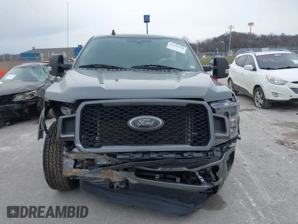 2020 Ford F-150 XL with VIN 1FTFW1E47LFC74601, listed as a IAAI auction lot 41238768 with 50,018 mi miles. Bid and sale history available at carsss.com. Image 13.