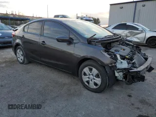 2017 Kia Forte LX with VIN 3KPFK4A76HE078325, listed as a Copart auction lot 42824485 with 54,037 mi miles and Salvage Title. Bid and sale history available at DreamBid. Image 4.