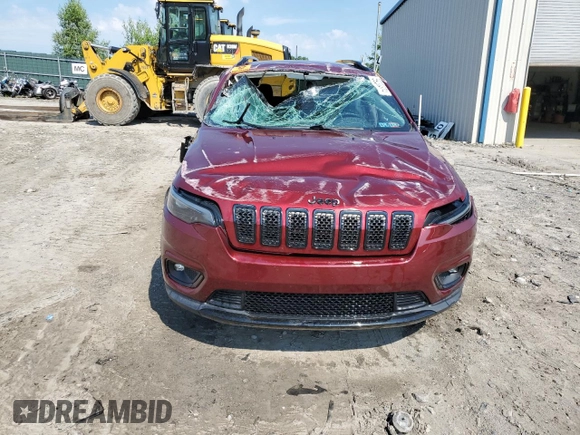 2019 Jeep Cherokee Altitude with VIN 1C4PJMLX6KD413516, listed as a Copart auction lot 59200374 with Not Provided miles and Salvage Title. Bid and sale history available at DreamBid. Image 5.