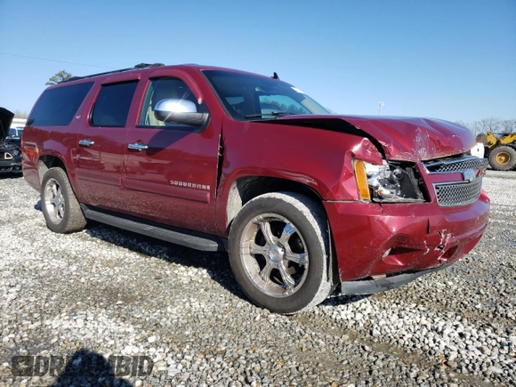 2007 Chevrolet Suburban LS with VIN 1GNFC16057J212547, listed as a Copart auction lot 48611455 with 257,188 mi miles and Salvage Title. Bid and sale history available at carsss.com. Image 4.