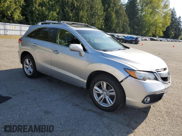 2015 Acura RDX Technology with VIN 5J8TB4H51FL001178, listed as a Copart auction lot 54541305 with 74,650 mi miles and Salvage Title. Bid and sale history available at DreamBid. Image 4.