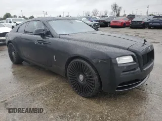 2015 Rolls-Royce Wraith z VIN SCA665C53FUX85085, wystawiony jako Copart lot #45003615 z przebiegiem 54 918 mil mil oraz Szkody całkowita. Historia ofert i sprzedaży dostępna na DreamBid. Obrazek 4.