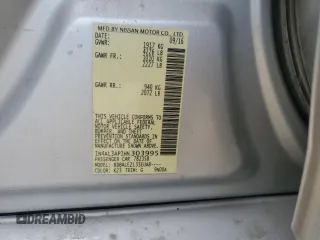 2017 Nissan Altima SR z VIN 1N4AL3AP1HN303995, wystawiony jako Copart lot #56240495 z przebiegiem 183 186 mil mil oraz Szkoda całkowita • Salvage title. Historia ofert i sprzedaży dostępna na DreamBid. Obrazek 12.