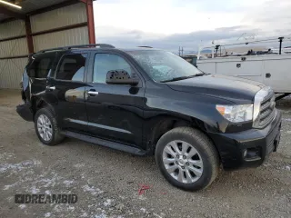 2016 Toyota Sequoia Platinum with VIN 5TDDY5G14GS130926, listed as a Copart auction lot 81528213 with 160,402 mi miles. Bid and sale history available at carsss.com. Image 4.