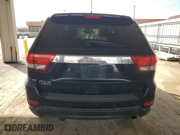 2012 Jeep Grand Cherokee Laredo with VIN 1C4RJFAG8CC288629, listed as a Copart auction lot 50487555 with 182,972 mi miles and Clean Title. Bid and sale history available at carsss.com. Image 6.