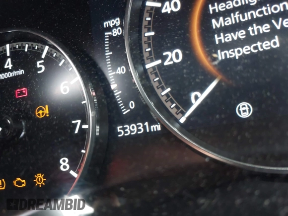 2019 Mazda 3 with VIN JM1BPALM9K1105772, listed as a IAAI auction lot 42350918 with 53,931 mi miles and . Bid and sale history available at DreamBid. Image 15.