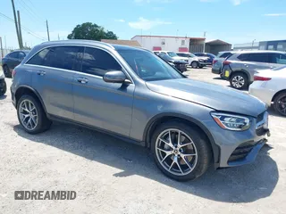 2020 Mercedes-Benz GLC 300 with VIN W1N0G8DB8LF780474, listed as a IAAI auction lot 42476376 with 66,690 mi miles and . Bid and sale history available at DreamBid. Image 1.