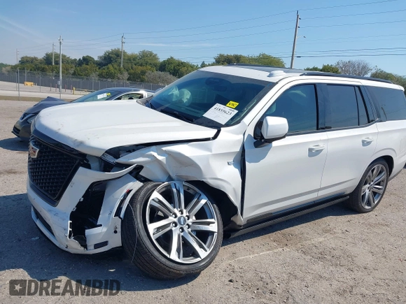 2025 Cadillac Escalade z VIN 1GYS9GRL7SR168408, wystawiony jako IAAI lot #41855623 z przebiegiem 1 744 mil mil oraz . Historia ofert i sprzedaży dostępna na DreamBid. Obrazek 6.