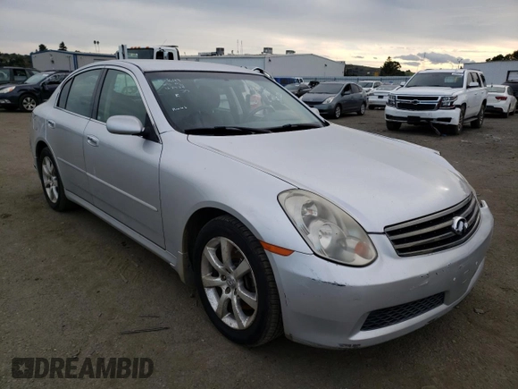 2006 Infiniti G35 with VIN JNKCV51E56M507109, listed as a Copart auction lot 79678723 with 103,793 mi miles and Salvage Title. Bid and sale history available at DreamBid. Image 4.