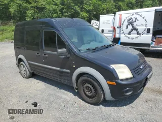 2010 Ford Transit Connect XLT with VIN NM0KS9BN2AT027939, listed as a Copart auction lot 62100305 with 294,080 mi miles and Salvage title. Bid and sale history available at DreamBid. Image 4.
