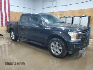2019 Ford F-150 XL с VIN 1FTEW1EP8KFB22895, выставлен на аукционе Copart как лот 54228595 с пробегом 128 905 миль миль и Чистый • Clean title. История ставок и продаж доступна на DreamBid. Изображение 4.