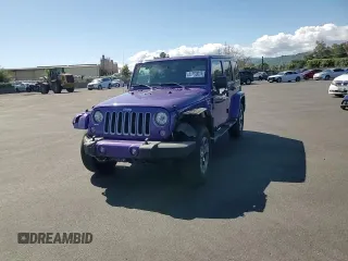2017 Jeep Wrangler Unlimited Sahara with VIN 1C4BJWEG8HL657654, listed as a Copart auction lot 51763015 with 87,949 mi miles and Salvage Title. Bid and sale history available at carsss.com. Image 12.