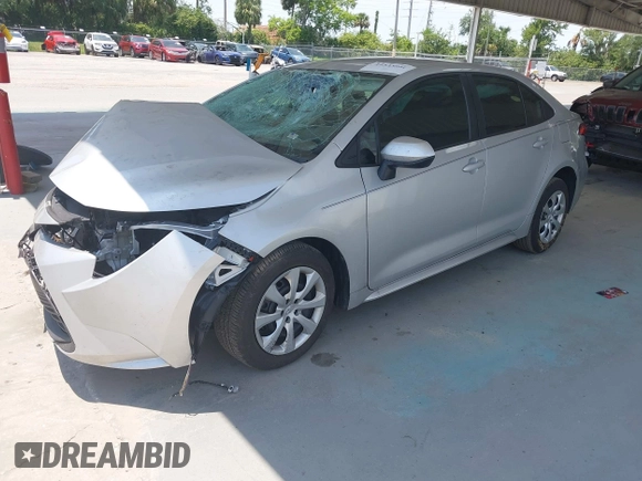 2024 Toyota Corolla LE with VIN 5YFB4MDE3RP153470, listed as a IAAI auction lot 42333966 with 26,770 mi miles and . Bid and sale history available at DreamBid. Image 18.
