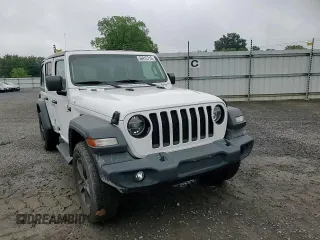 2021 Jeep Wrangler Unlimited Sport Altitude with VIN 1C4HJXDN6MW667012, listed as a Copart auction lot 56915715 with 40,744 mi miles and Salvage title. Bid and sale history available at DreamBid. Image 14.