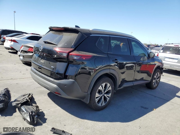 2021 Nissan Rogue SV with VIN 5N1AT3BA4MC812386, listed as a Copart auction lot 70645924 with 74,220 mi miles and Salvage Title. Bid and sale history available at carsss.com. Image 3.
