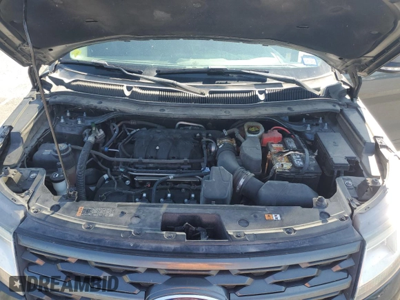 2018 Ford Explorer XLT with VIN 1FM5K7D86JGC53918, listed as a Copart auction lot 58829235 with 91,593 mi miles and Salvage title. Bid and sale history available at DreamBid. Image 12.