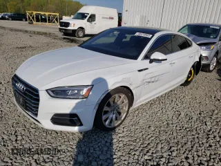 2018 Audi A5 Sportback Premium Plus with VIN WAUBNCF54JA010070, listed as a Copart auction lot 48470963 with 60,269 mi miles. Bid and sale history available at carsss.com. Image 1.