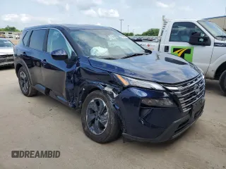 2025 Nissan Rogue SV with VIN 5N1BT3BA3SC802434, listed as a Copart auction lot 54752515 with 9,884 mi miles and Clean Title. Bid and sale history available at DreamBid. Image 4.