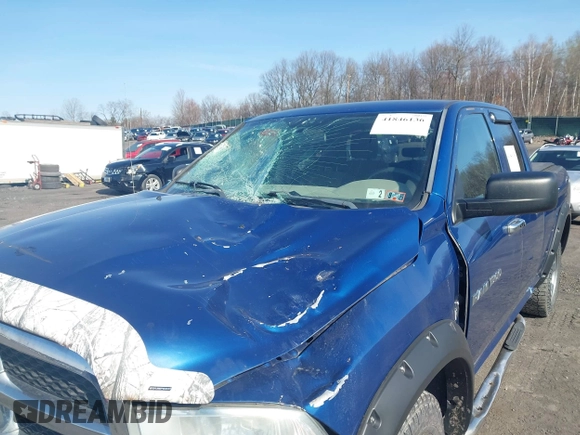 2011 Ram 1500 Sport with VIN 1D7RV1GTXBS502123, listed as a IAAI auction lot 41846136 with 151,353 mi miles. Bid and sale history available at carsss.com. Image 6.