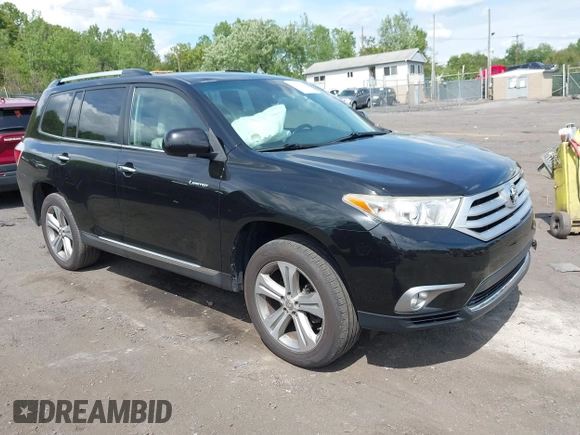 2012 Toyota Highlander Limited z VIN 5TDYK3EH7CS053597, wystawiony jako IAAI lot #42387687 z przebiegiem 134 302 mil mil oraz . Historia ofert i sprzedaży dostępna na DreamBid. Obrazek 1.