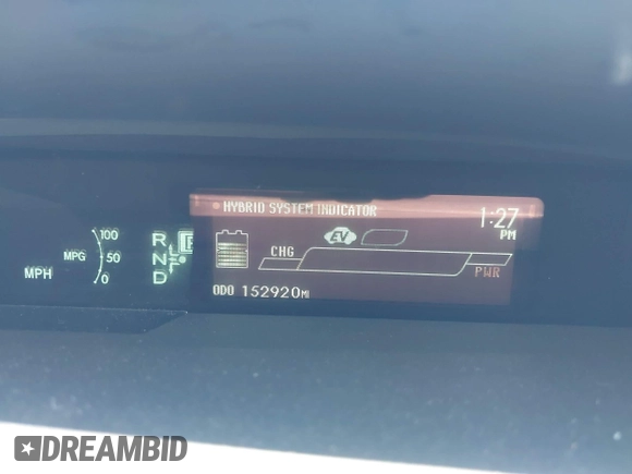 2012 Toyota Prius One z VIN JTDKN3DU8C1571310, wystawiony jako IAAI lot #42367665 z przebiegiem 152 920 mil mil oraz . Historia ofert i sprzedaży dostępna na DreamBid. Obrazek 15.
